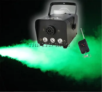 Control Remoto inalámbrico LED de 500W 1000W máquina de humo/RGB máquina de niebla/profesional de humo eyector/etapa DJ equipos/LED fogger