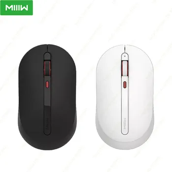 MIIIW USB Inalámbrico Silent Mouse 2.4 GHz Conectar Botón Mute 3 Engranaje de Ajuste de DPI Óptico Para Laptop de la Oficina de Ratón de Juego
