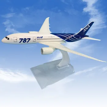 1/400 Japan Air ANA Airlines Boeing Boeing 787-8 Fundido Avión Modelo de Avión de Juguete de Regalo