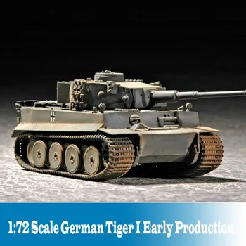 1:72 Escala Modelo De Tanque Alemán Tiger Tank Temprana De La Producción De Tanques Modelo De La Asamblea Builind Kits De 07242