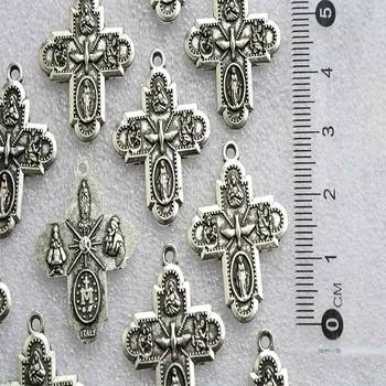 100 Piezas / Mini Religiosa Vintage De La Paloma De La Paz Medallón Encanto De La Joyería De La Católica De La Paloma De La Paz Pájaro Colgante