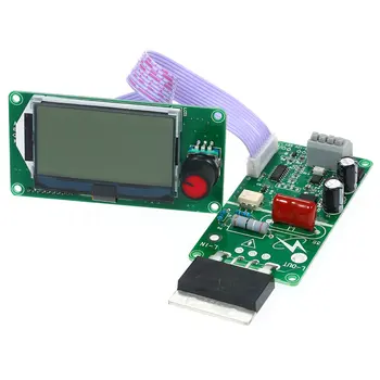 100A / 40A pantalla LCD Digital de Doble Pulso del Encoder Soldador del Punto de Soldadura de la Máquina Transformador Controlador de la Junta de Control de Tiempo