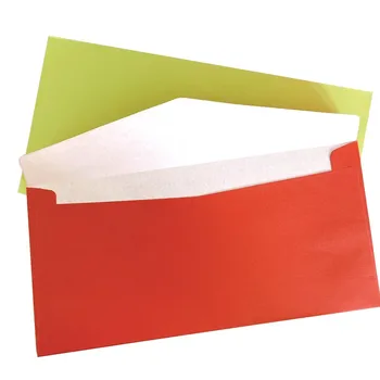 100pcs/lote Hermoso color Caramelo de la serie de Sobres de la Tarjeta de Regalo a los Niños Estudiantes del Premio de la Carta de Papel, Sobres de Envío Gratis