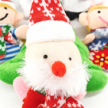 10pcs Decoraciones de Navidad para el Hogar Lindo Imanes en la Nevera Pegatinas de Animales de Peluche Imanes de Nevera Juguetes para los Niños