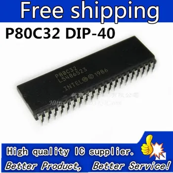 10Pcs P80C32 80C32 DIP-40 de Alta calidad