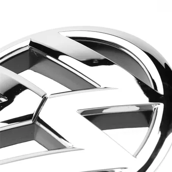 142mm Chrome Delantera del Coche Rejilla del Radiador Emblema de VW Passat NMS/B7 3BD 853 601 B Accesorios Insignia del Logotipo