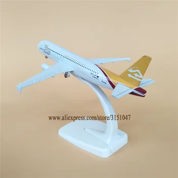 16cm de Aire LIBYAN Airlines A320 Airbus 320 Modelo de Avión de Aleación de Metal Fundido Modelo de Avión Aviones vías Respiratorias de los Niños de Regalo