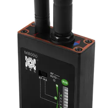 1MHz-12GH Radio Anti-Spy Detector FBI GSM Señal de RF Auto Tracker Detectores GPS Tracker Buscador de Error con Mucho Magnética LED de la Antena