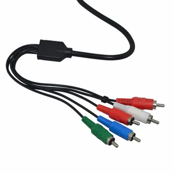 1pcs 180CM HD Cable AV por Componentes de Apoyo 480/720/1080P para XBOX para Microsoft XBOX Juegos de Accesorios Solo para XBOX
