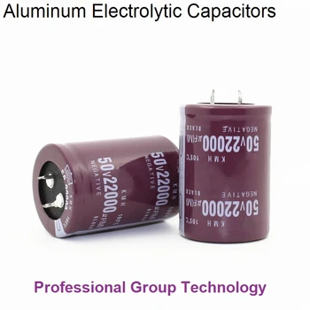 1pcs de Buena calidad 50v22000uf Radial DIP Condensadores Electrolíticos de Aluminio 50v 22000uf Tolerancia de 20% de su tamaño 35x50MM 20%