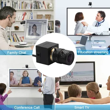 2.8-12m m varifocal 1080P Mini Usb Módulo de la Cámara CMOS HD OV2710 MJPEG YUY2 CCTV Cam para el Monitor del Bebé, Mascotas Monitor,Seguridad en el hogar