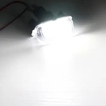 2 Piezas 18 LED de la Placa de la Licencia de Luz de Xenón 12V Luz Blanca de Alta Potencia Para Toyota Camry 2012-2016 de Alta Calidad de la Placa de la Licencia de Luz