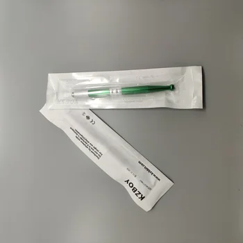 20 PCS/Lote de una Sola terminación Desechables Microblading Mango de Herramienta de Aluminio de forma Individual Paquete de Maquillaje Mannual de la Pluma