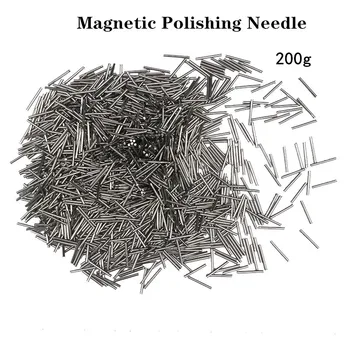 200g Magnético Pulido de Aguja, Acero Inoxidable Pulido Pin, para la Fabricación de Joyas de Limpieza de la Herramienta de Grabado de la Joyería Pulidor de Herramientas