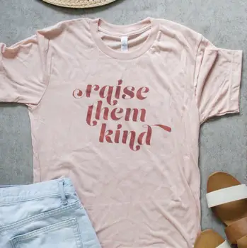 2019 criarlos Tipo Divertido Mamá Camisetas de Verano Gráfico de Algodón de las Mujeres Tops de Estilo Vintage, Más el Tamaño de Tumblr Camisetas de Regalo Para la Mamá de la Camisa