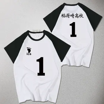 2020 Haikyuu!! kageyama tobio Ace estrategia de Cosplay t-shirt de Anime camiseta Unisex Casual Tops Camisetas