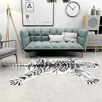 2020 nuevo animal alfombra alfombra alfombra de los animales de casa tapete de la cama de la habitación de la alfombra absorbente de agua de la alfombra de tigre leopardo león