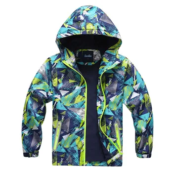 2020 Primavera Tops Niños Prendas de vestir exteriores de la chaqueta de Deporte Polar Fleece Chaquetas de Niños Ropa Impermeable Cortaviento Para Niños Chaquetas de