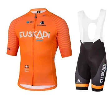 2020 Pro Equipo EUSKADI de ciclismo jersey traje de almohadilla de gel culotte al aire libre de ropa deportiva roadbike MTB ropa de roupa ciclismo hombre kits