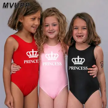 2020 trajes de baño para niñas, Niños traje de baño Bikinis Conjunto de Reina de la Princesa de la familia de la moda maching traje de baño de playa, trajes de baño para las mujeres