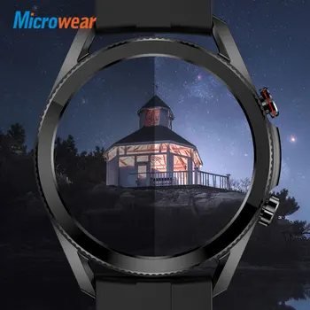 2021 Microwear L19 Inteligente Reloj de la prenda Impermeable IP68 ECG de Bluetooth de la Llamada Presión Arterial Frecuencia Cardíaca de Fitness Tracker Smartwatch L15 L16