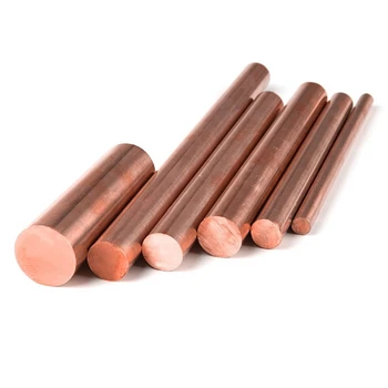 20mm redondo Sólido de cobre puro vara de ánodo electrodo de Cu de la barra del cilindro palo para el cobre de la solución de recubrimiento y trabajo del metal