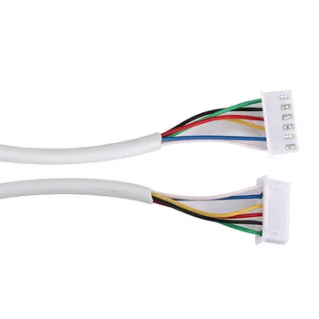 30M 2.54*6P 6 cable de alambre para video intercomunicador de Video Color Teléfono de la Puerta timbre de la puerta con cable de Intercomunicación por cable