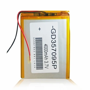 357090 3.7 V 4000mAh batería Recargable de Li-Polímero Li-ion Batería Para dexp ursus p380