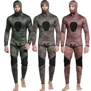 3MM engrosamiento de traje de buceo, de los hombres de neopreno swimmingsurfing traje de manga larga traje de baño, pesca libre de traje de buceo.