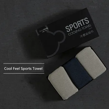 3pcs de Microfibra de refrigeración toalla para el entrenamiento de los deportes de yoga gimnasio fitness exersise bufanda ligera cuello de funcionamiento más frío toallas de piscina