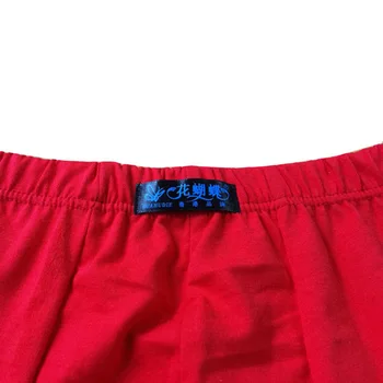 3PCS/Pack Rojo de Moda de Alta Calidad de los Hombres Boxeadores, pantalones Cortos Calzoncillos de Algodón de Gran Tamaño de L-3XL 4XL 5XL Undrewear Boxeador Envío Gratis