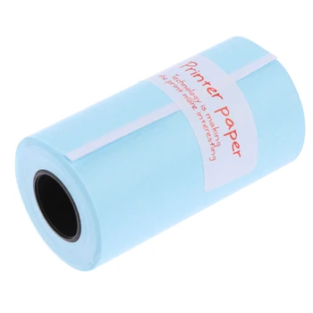 3Rolls imprimible de la etiqueta engomada de papel rollo de papel térmico directo auto-adhesivo 57*30mm