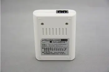 4 - ranura independiente cargador de batería de litio de 3v cr123a 16340 CR2 batería recargable cargador universal