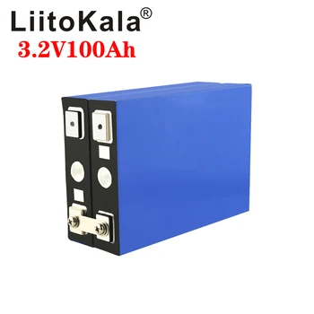 4pcs LiitoKala 3.2 V 100Ah pack de baterías de Litio LiFePO4 monoéster de phospha Gran capacidad de 12V 24V 48V Motocicleta Coche Eléctrico del motor de la batería