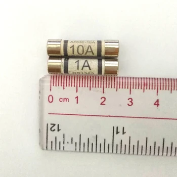 4PCS UNIDAD Multímetro de Cerámica Fusible de 10A 250V y 1A 250V para ut61a ut61b ut61c ut61d ut61e multímetro Digital