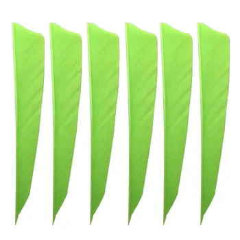 50 Piezas de 4 pulgadas de tiro con arco Flecha de Plumas de 5 colores Opcionales Pluma de Pavo Para el BRICOLAJE Flechas