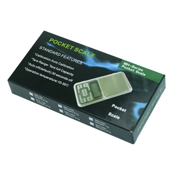 500 g/300 g/200 g x 0.01 g Mini Pocket Digital Báscula Electrónica para el Oro de la Plata Esterlina de la Joyería Escalas g/tl/oz/ct/gn Equilibrio de peso