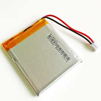 504050 JST 2.0 mm 2pin 3.7 V 1500mAh batería de Polímero de Litio LiPo Batería Recargable Para su Mp3 DVD PAD móvil, pc de la tableta del banco de la alimentación de la Cámara