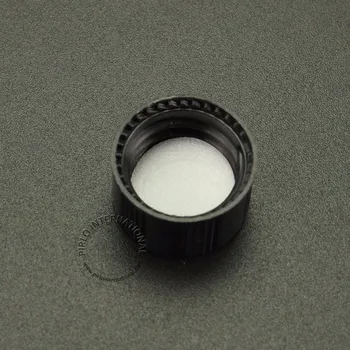 50pcs/lote de 2 ml Mini Frasco de Vidrio Ámbar con un Orificio Reductor de 2cc Vacío de la Rentabilidad de los viales de Muestra D16mm x H26mm de Aceite Esencial del Vidrio