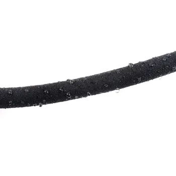 5m 8mm,16mm Perforada la Tubería de Agua de Goma PE Manguera Negra Enterrado Irregular Microporosa Uniforme del Agua de Riego de jardines