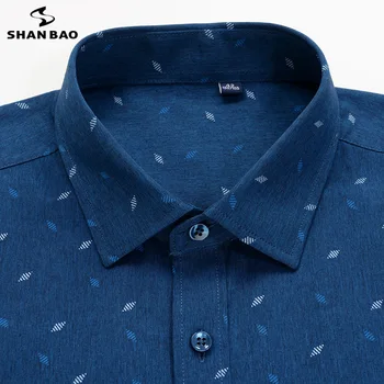 6XL 7XL 8XL 9XL 10XL de gran tamaño informal camisa de manga larga 2020 otoño de la marca de ropa de diamante patrón impreso de los hombres de camisa suelta