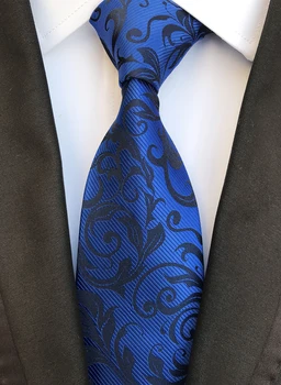 8CM de los Hombres de Alta Calidad de Tejido de la Corbata de Moda Corbata Paisley Mayorista