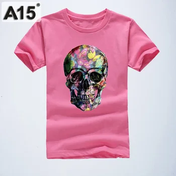 A15 Camisetas para Niños de Verano de las Niñas T-shirt para Niñas 2019 Camiseta Blanca 3D Impreso Ropa de Niños de Edad 6 8 10 12 14 Año de Diseño