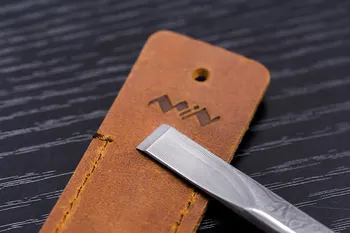 Acero de damasco Mscraper Precisión de Afilado de la Cuchilla Industrial Rascador Cuchillo Eléctrico/DIY Trabajo de Reparación