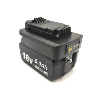 Adaptador de batería Convertir Para Makita 18V Regulador de Batería Para Black&Decker/Stanley 18V/20V Li-ion de la Batería Con el Indicador de la Batería