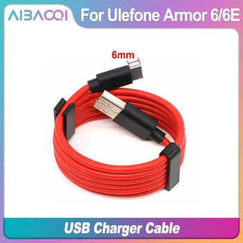 AiBaoQi Nuevo Tipo Original-c Cable USB Cargador USB Cable Adaptador de Cable De 6.2 pulgadas Ulefone Armadura 6/Armadura 6E Teléfono