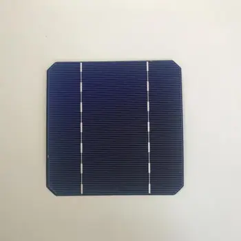 ALLMEJORES 50pcs células solares monocristalinas 3.14 W 0,5 V BRICOLAJE 24V panel solar dar suficiente tabulación & cable de Bus 1pcs flujo de la pluma libre