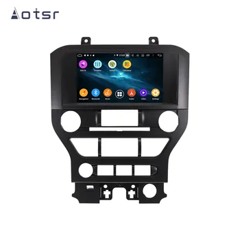 Android 9.0 GPS del Coche Multimedias de la Navegación de Auto Reproductor de Radio para Ford Mustang-2018 estéreo Reproductor de DVD del Coche de la cabeza de la unidad grabadora