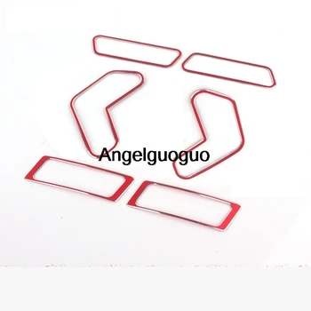 Angelguoguo 6PCS Asiento de Coche Botón de Ajuste de la Cubierta para Mercedes Benz E/GLK/CLS/ML/ GL/GLE