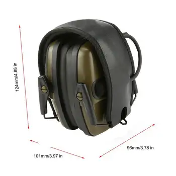 Anti-ruido de Disparo Orejeras Electrónicas Protección de los Oídos de Amplificación de Sonido Profesional de Caza de Oído Defender el Deporte al aire libre